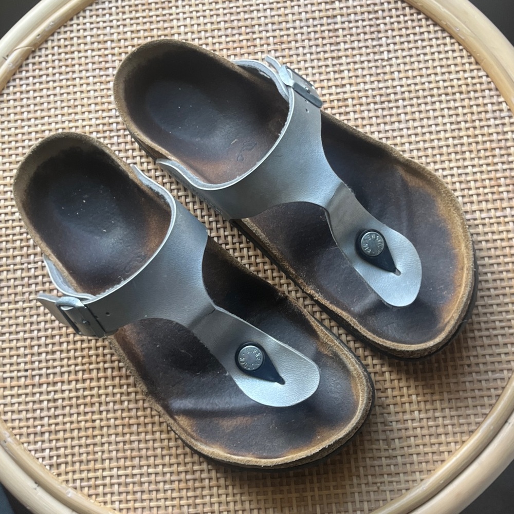 Birkenstock Gizeh Silver 36